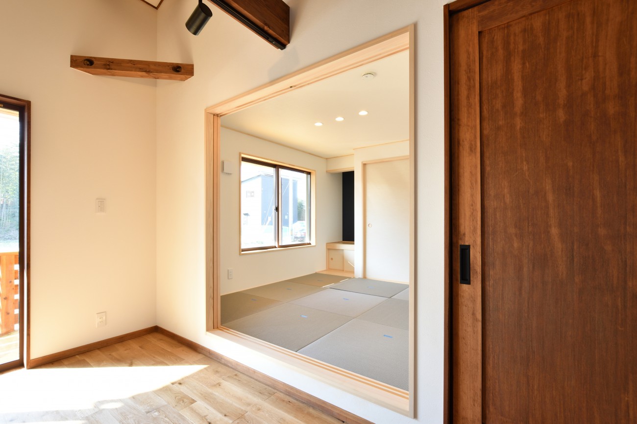 福岡県久留米市の注文住宅会社 BinO KURUME LOAFERの和室施工事例画像