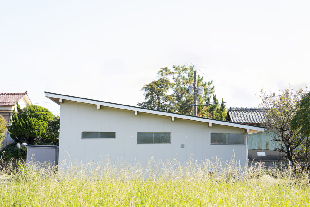 福岡久留米佐賀注文住宅BinOKURUMEホームラボの平屋外観施工事例の画像